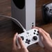 8Bitdo Ultimate 3-mode Blanco Bluetooth/USB Gamepad Analógico/Digital Android, Xbox, iOS