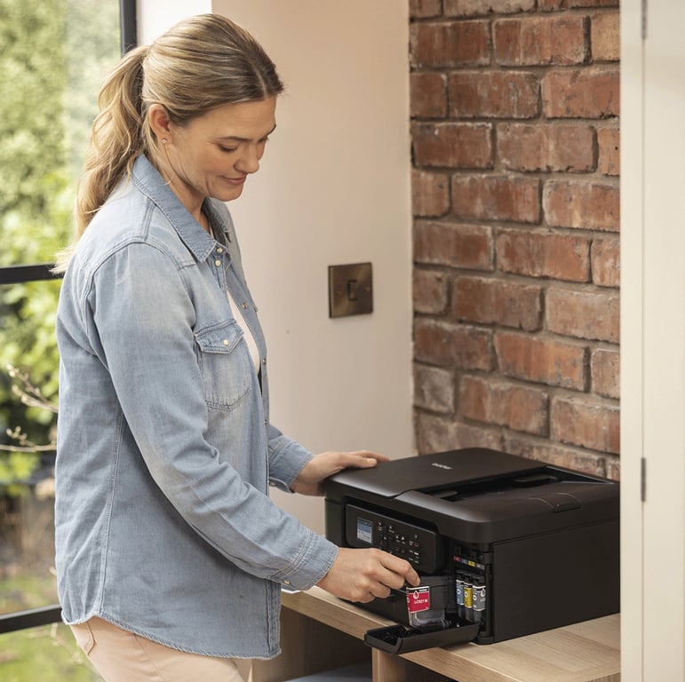 Brother LC521BK original pack d'oreillers cartouche d'encre pour Brother DCP J1260W DCP J1310DW - vue 7