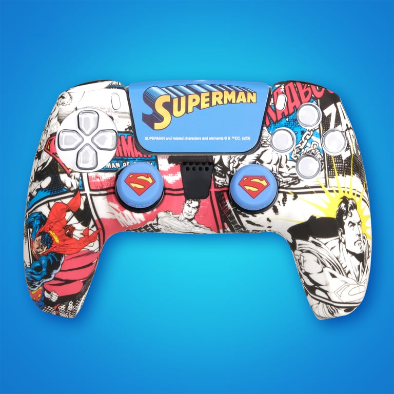 Kit Accessoire personnalisé Just For Games DC Superman pour manette PS5 - vue 3