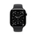 Watch Series 11 (2025) GPS + Cellulaire Boitier de 46mm en Titane Ardoise avec bracelet sport, Noir - M/L