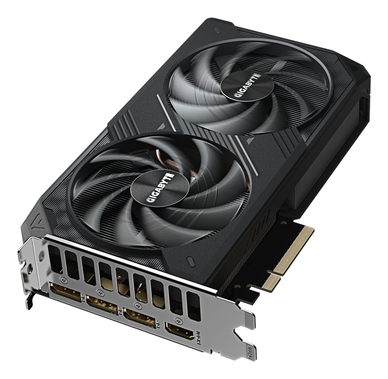 GIGABYTE GeForce RTX 5060 Ti WINDFORCE OC 8G Carte Graphique – 8 Go GDDR7 128 bits PCI E 5.0 2587 MHz Fréquence du processeur 3 x DisplayPort 1 x HDMI GV N506TWF2OC 8GD Neuf - vue 2