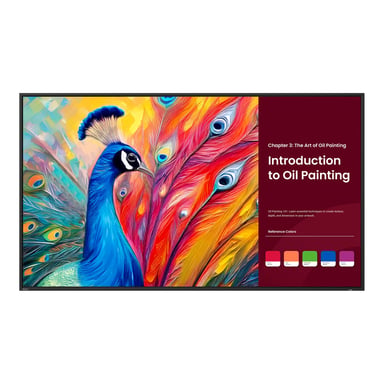 BenQ SH5504 Écran plat de signalisation numérique 139,7 cm (55 ) LCD 800 cd/m² 4K Ultra HD Noir Intégré dans le processeur Android 24/7 - Neuf