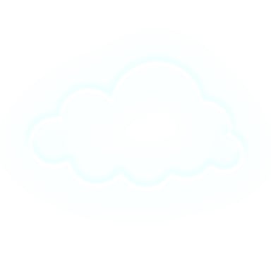 Candyshock LED Décorative Nuage – Néon LED sur Plexi, USB-A, Fixation Murale Incluse -Blanc
