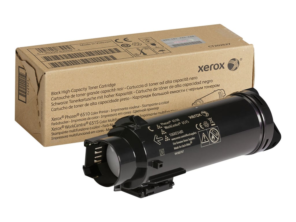 Xerox Haute capacité originale cartouche de toner pour Phaser 6510 WorkCentre 6510 6515 - vue 3