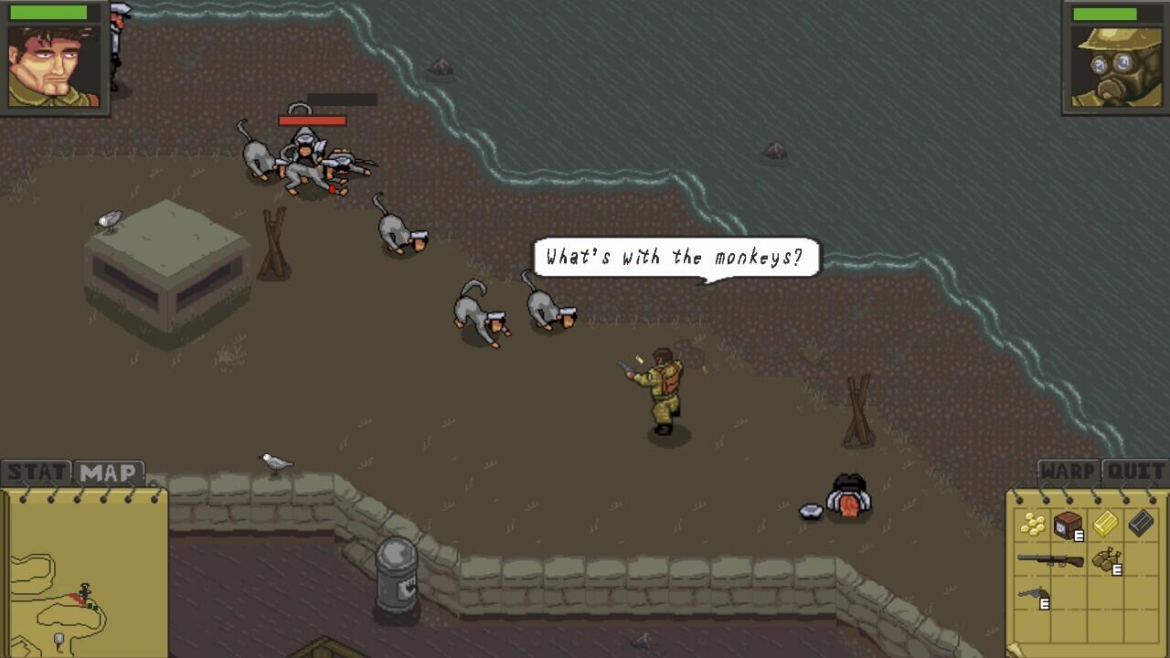 Super Trench Attack Just Limited Jeu Nintendo Switch - vue 4