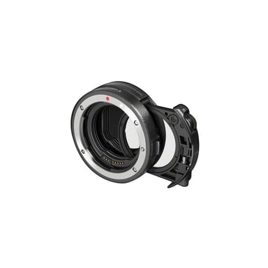 Anillo adaptador CANON EF para cuerpo EOS R con filtro A polarizador circular insertable