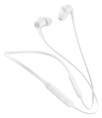 Cellularline NAPE Écouteurs Bluetooth® intra-auriculaires ultra-souples et robustes avec une autonomie de 12 heures