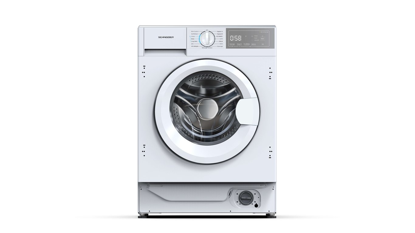 Schneider SCWMI814 WA Lave linge intégrable 8kg Neuf