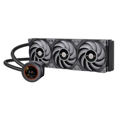 Thermaltake TOUGHLIQUID Ultra 360 Processor All-in-One Liquid Cooler 12 cm Nero, Grigio