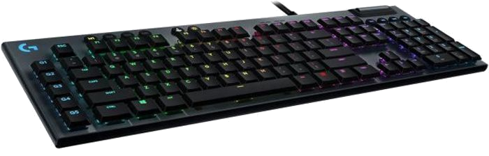 Clavier Gaming - Sans fil - LOGITECH G - G815 LIGHTSPEED - Switch TACTILE - Carbon