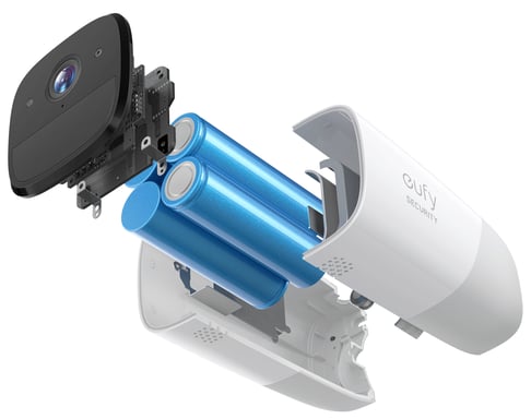 Eufy eufyCam 2 Pro Telecamera di sicurezza IP per interni ed esterni 2048 x 1080 pixel Parete