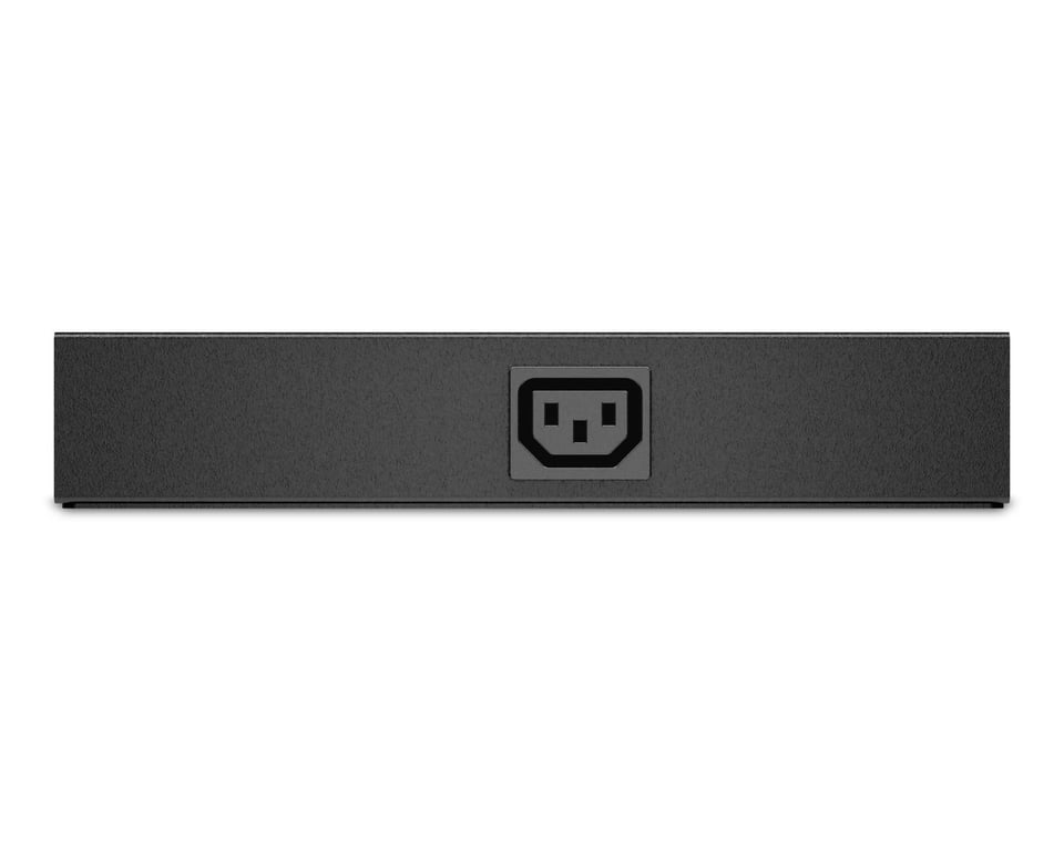 APC Basic Rack PDU AP6015A Rack AC 100120200208230/ input IEC 60320 C14 output connectors 8 power IEC 60320 C13 1U BK Neuf - vue 3