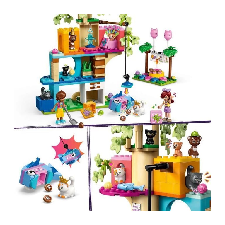 LEGO Friends 42666 La Fete d'Anniversaire et 'Arbre a Chats Jeu pour Fille des Neuf - vue 3