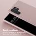 Selencia Coque silicone avec cordon amovible pour Samsung Galaxy S24 Ultra - Sand Pink