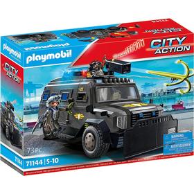Véhicule D'intervention Des Forces Spéciales Playmobil La Boîte - vue 4