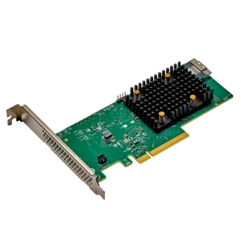 Broadcom MegaRAID 9540 8i Contrôleur de stockage RAID 8 Canal SATA 6Gb/ / SAS 12Gb/ / PCIe 4.0 NVMe profil bas RAID 0 1 10 JBOD PCIe 4.0 x8 - vue 2