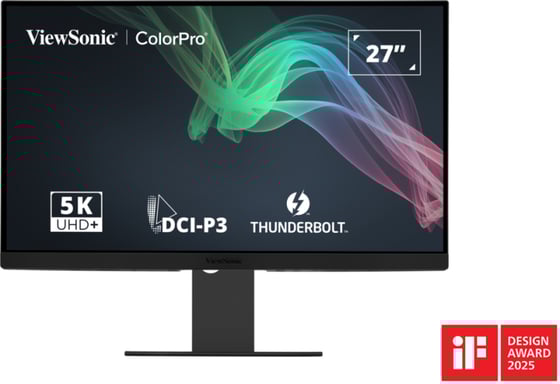Viewsonic VP2788-5K pantalla para PC 68,6 cm (27'') 5120 x 2880 Pixeles 5K Ultra HD LED Negro