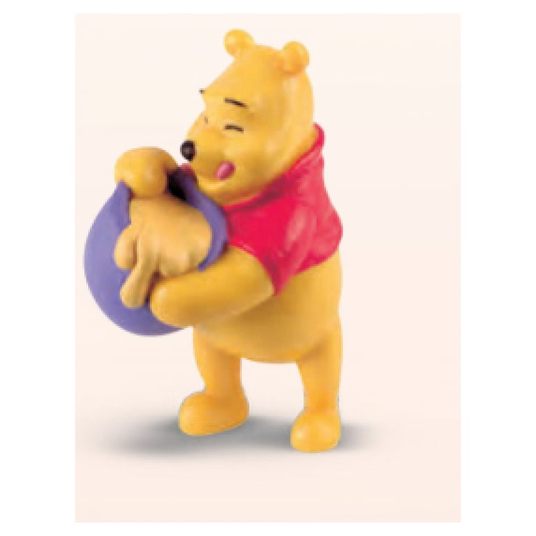 Figurine Winnie 'Ourson avec Pot de Miel Adorable Décoration Enfant Neuf