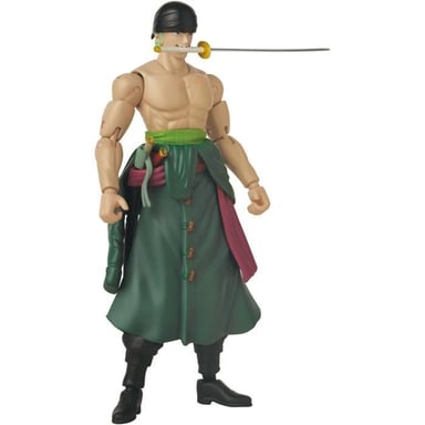 Figurita Bandai Ani One Piece Roronoa Zoro Estilo Tres Espadas