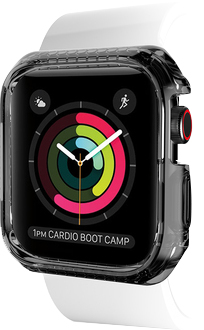 Custodia semirigida Itskins per Apple Watch Series 4 40 mm - Nero