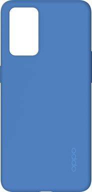 Funda de silicona azul para Oppo Reno 6