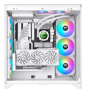 Thermaltake TH420 V2 Ultra EX ARGB Procesador Sistema de refrigeración líquida todo en uno 14 cm Blanco 1 pieza(s)