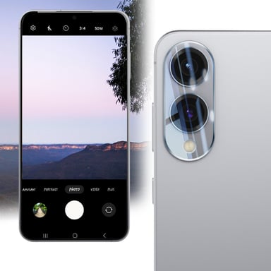 iMak Protège Caméra pour Samsung Galaxy S25 Edge Verre Trempé Anti-rayures Transparent