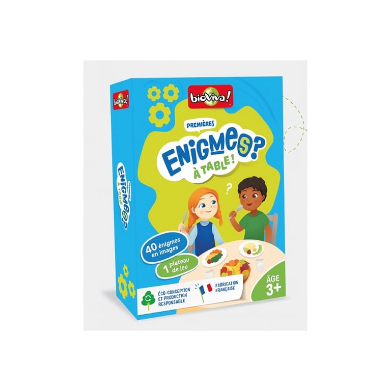 Mes Premières Énigmes - Jeu Amusant à Table pour Enfants - Neuf