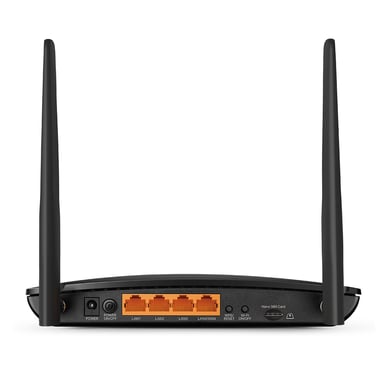 TP-Link Archer MR500 router inalámbrico Gigabit Ethernet Doble banda (2,4 GHz / 5 GHz) 4G Negro