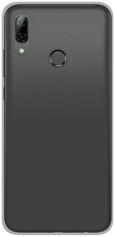 Coque silicone unie compatible Transparent Huawei P Smart 2019