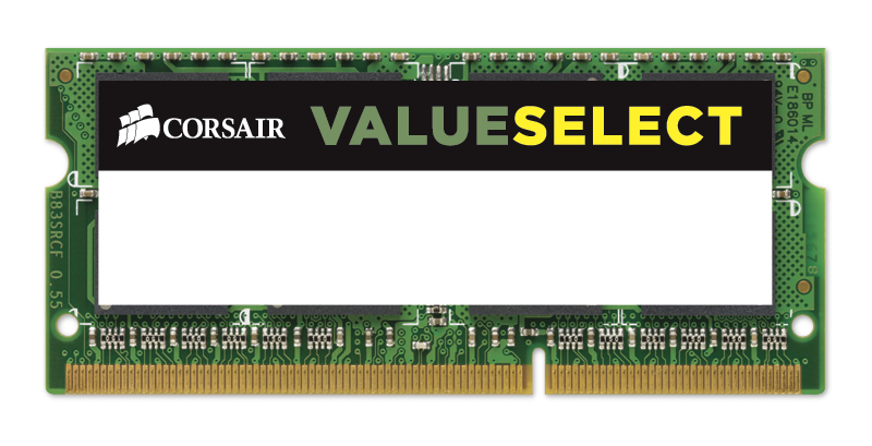 Corsair Value Select SO DIMM 4 Go DDR3L 1600 MHz CL11 - vue 2