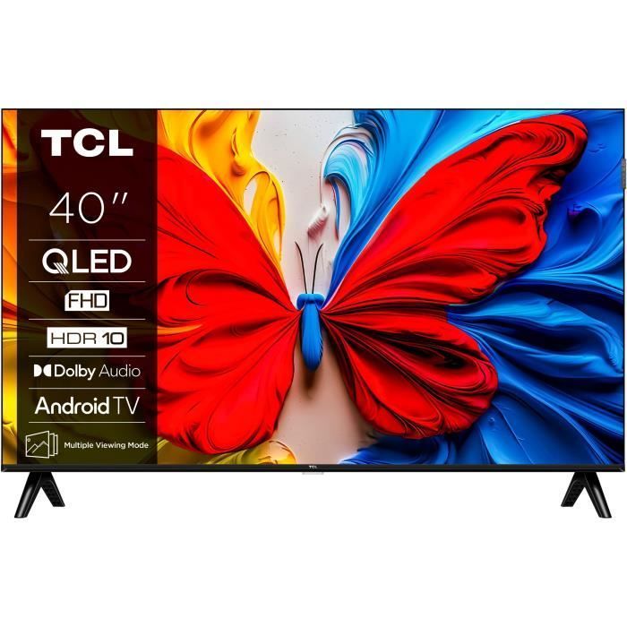 TCL 40S51K TV QLED 40 102 cm Full HD 1920x1080 HDR10 Android TV 2xHDMI 1.4 WiFi - vue 1