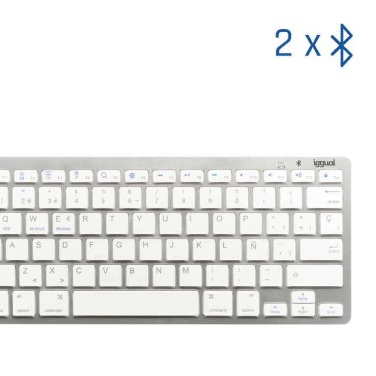 iggual TKL BK clavier Universel Bluetooth QWERTY Espagnole Neuf - vue 2