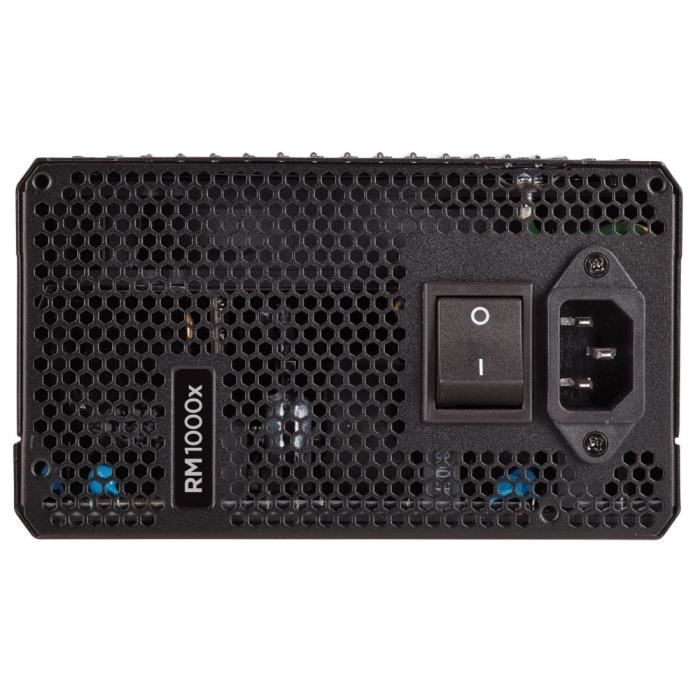 Alimentation ATX CORSAIR RMx Shift RM1000x 1000W ATX 3.1 Entièrement modulaire Cybenetics Gold Noir mat - Neuf