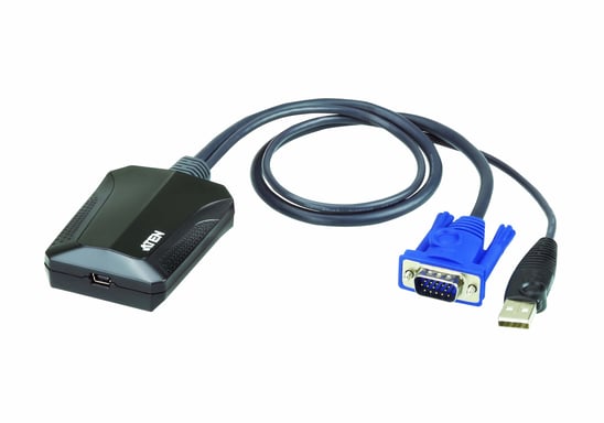 ATEN Adaptador de consola KVM USB para ordenador portátil