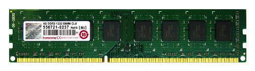 Transcend TS512MLK64V3N 4GB DDR3 1333Mhz U-DIMM 2Rx8 1.5V