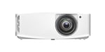 Proiettore Optoma 4K400STx a ottica corta 4000 ANSI lumen DLP 2160p (3840x2160) 3D Ready Bianco