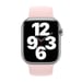 Correa de silicona con hebilla simple para Apple Watch | 38/40/41/42 mm - Talla 3 - Rosa tiza