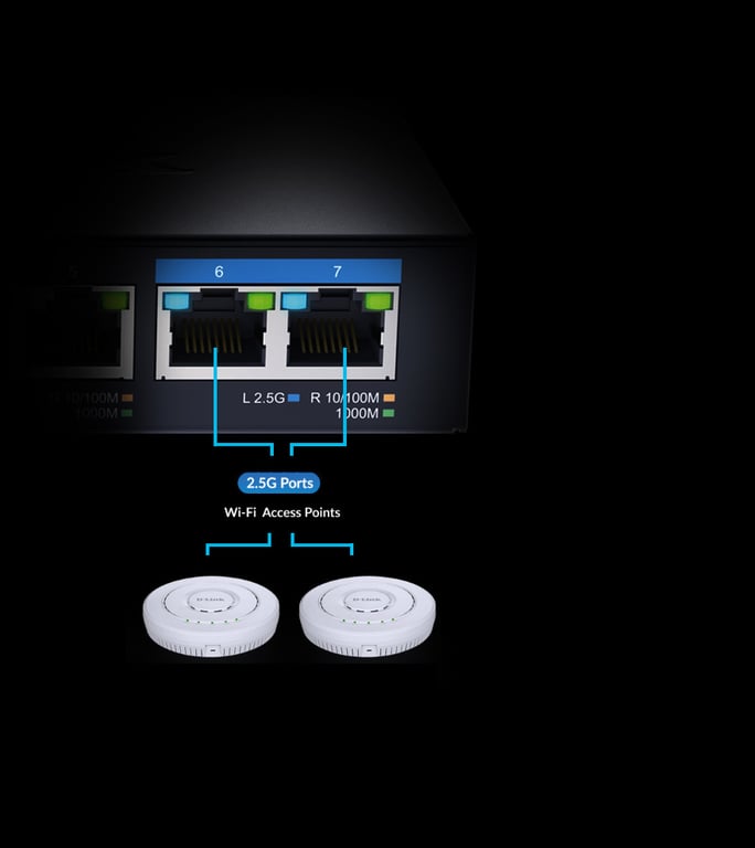 D Link DMS 107E - vue 3