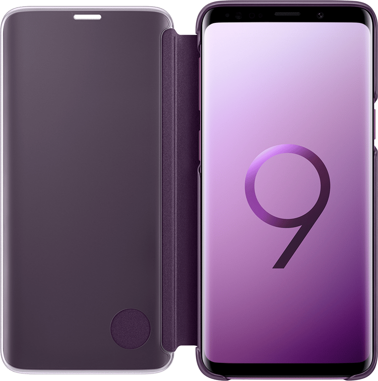 Etui Samsung Galaxy S9 Clear View Cover - Violet