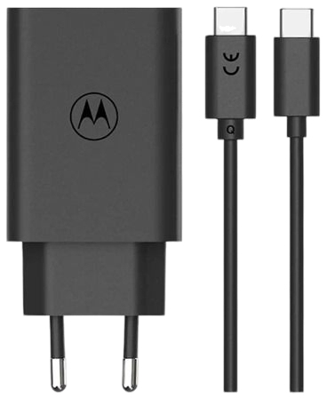 Motorola Cargador Carga Rápida Turbopower 68W cable USB-C