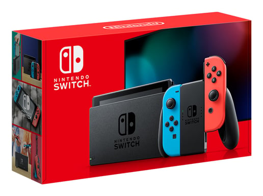 Switch - console di gioco portatile da 15,8 cm (6,2'') 32 GB Touch screen Wifi Blu, Rosso