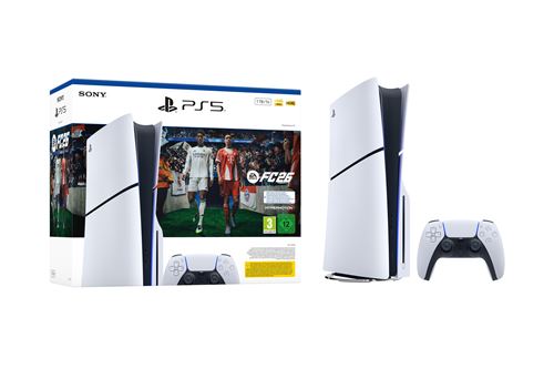 Pack PS5 Slim & EA SPORTS FC 26 - Console de jeux PlayStation 5 Slim 1 To (Standard)