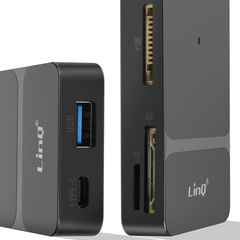 Hub USB C + Lightning Multiport Lecteur Carte OTG Polyvalent Neuf - vue 2