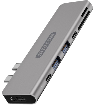 Adaptateur Multiport Dual USB-C PD pour Apple MacBook Pro CN-391