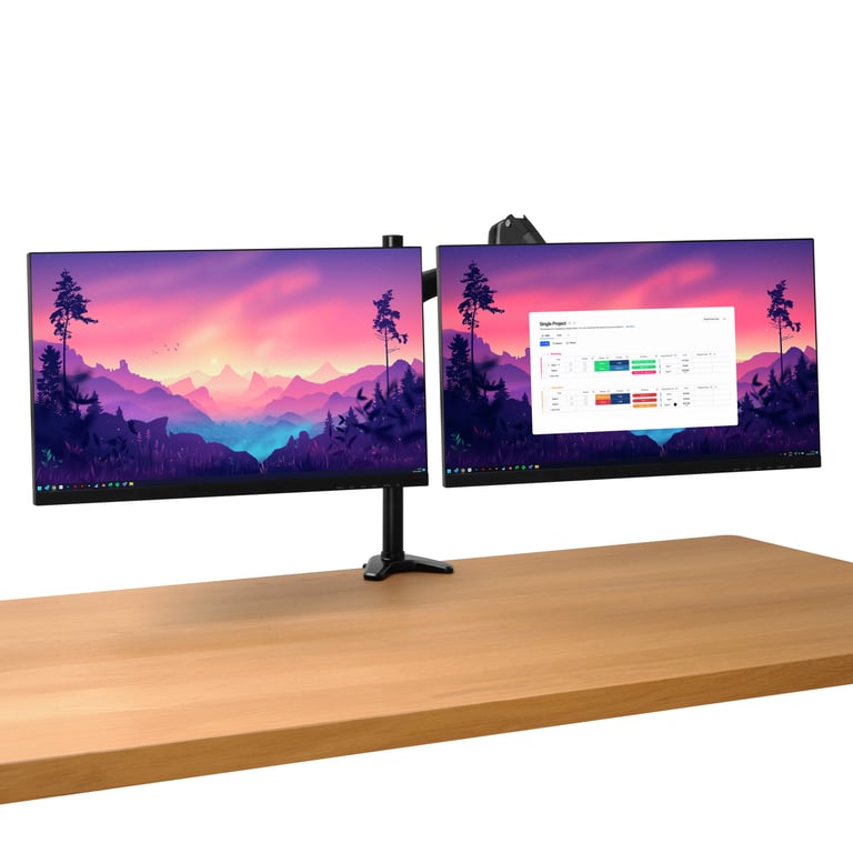 TRUST Modèle du produit : Support écran et ordinateur portable à fixer Mara 32' 2x8kg max Neuf - vue 10