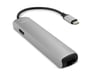Epico 9915112100019 station d'accueil USB 3.2 Gen 1 (3.1 Gen 1) Type-C Noir, Argent