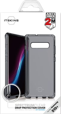ITSKINS ITSPECLEARGS10PBLK coque de protection pour téléphones portables Noir Samsung G S10 +