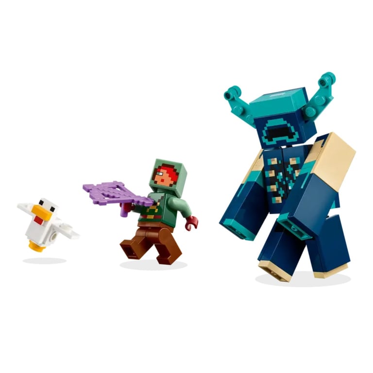 LEGO Minecraft 21274 La Rencontre Avec Le Warden Jouet Collector Pour Garçon Dès - vue 6