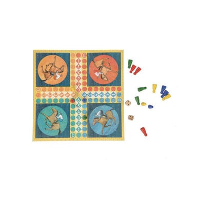 Jeu de société Petits Chevaux - Amusement en Famille avec Egmont Toys